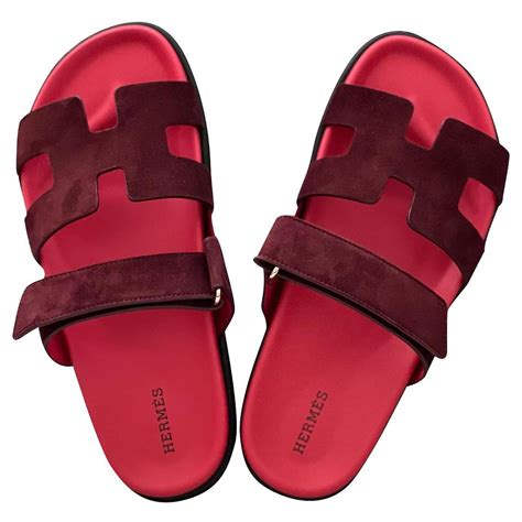 sandali hermes rosa|hermes chypre sandals.